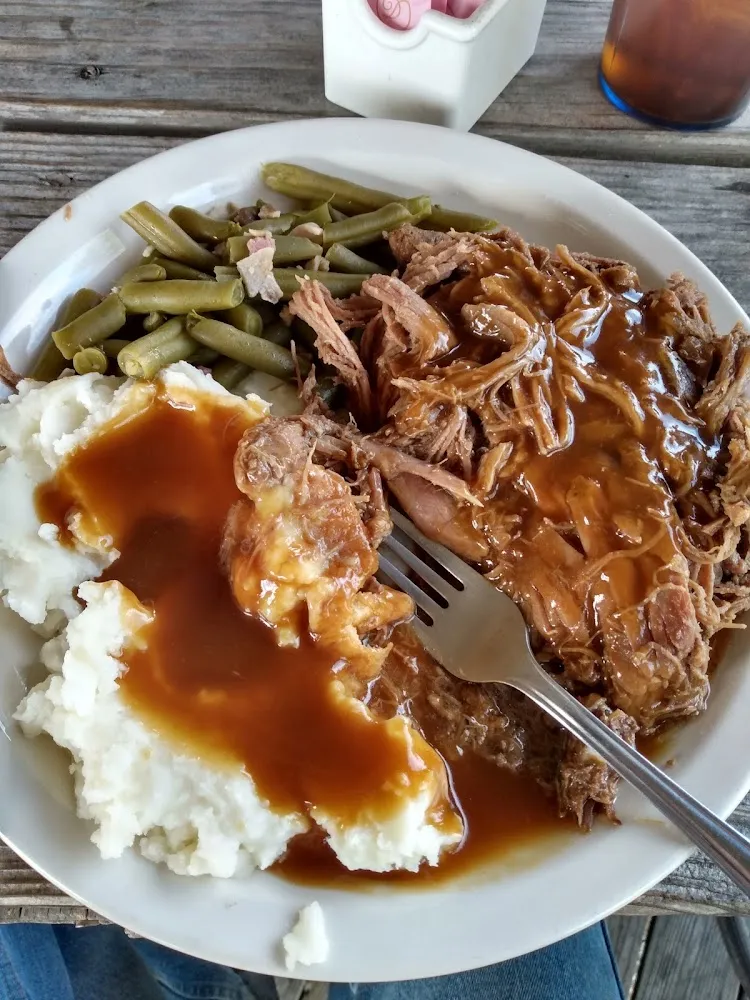 Open Face Roast Beef It Is Friday Special and Worth Going For